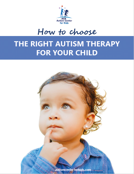 CHOOSE THE RIGHT AUTISM THERAPY